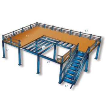 Steel Platform Mezzanine Floor Attic Rackings System